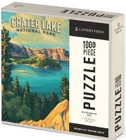   Puzzle - Crater Lake Oil Painting